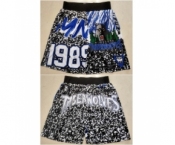 Men Minnesota Timberwolves Black Mitchell Ness Shorts Run Small