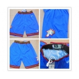 Men's Philadelphia 76ers Blue Soul Swingman Throwback Short