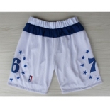 Philadelphia 76ers White All-Star Short