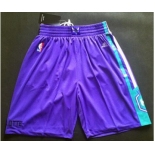 Men's Charlotte Hornets Purple Swingman Short