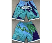 Men's Charlotte Hornets Teal Shorts