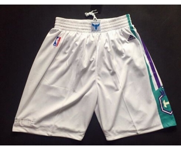 Men's Charlotte Hornets White Swingman Short