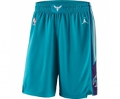 Men's Jordan Brand Teal Charlotte Hornets Icon Swingman Basketball Shorts