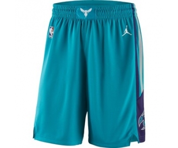 Men's Jordan Brand Teal Charlotte Hornets Icon Swingman Basketball Shorts