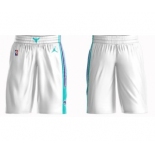 Men's Jordan Brand White Charlotte Hornets Icon Swingman Basketball Shorts