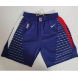 Clippers Blue Swingman Shorts