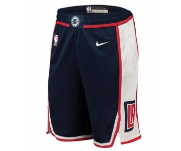 Clippers Navy City Edition Swingman Shorts