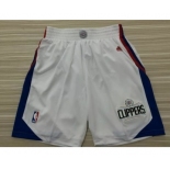 Men's Los Angeles Clippers 2015-16 White Short