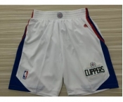 Men's Los Angeles Clippers 2015-16 White Short