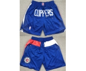 Men's Los Angeles Clippers Blue Shorts