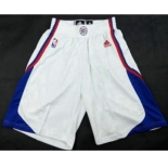 Men's Los Angeles Clippers White Swingman Shorts