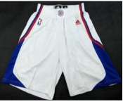 Men's Los Angeles Clippers White Swingman Shorts