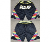 Men's Denver Nuggets Navy Shorts (Run Smaller)