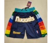 Men's Denver Nuggets Navy Shorts