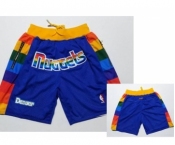 Nuggets Blue Just Don Mesh Shorts