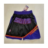 Men's Phoenix Suns Black Pocket Shorts