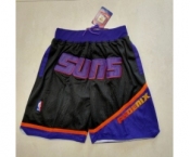 Men's Phoenix Suns Black Pocket Shorts