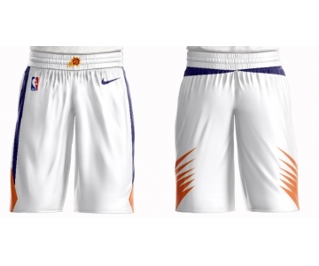 Men's Phoenix Suns Nike White Short