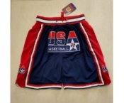 Men's Team USA Blue Pocket Shorts