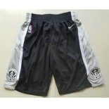 Nike San Antonio Spurs Black Swingman Shorts