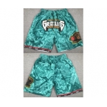 Men's Memphis Grizzlies Aqua Shorts (Run Small)