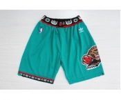 Men's Memphis Grizzlies Teal Hardwood Classics Shorts