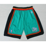 Men's Detroit Pistons Green Hardwood Classics Swingman Shorts