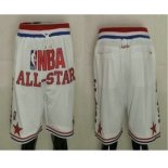 1988 All-Star East Shorts (White) JUST DON By Mitchell & Ness