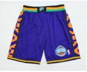 1995 All-Star Purple Hardwood Classics Swingman Shorts