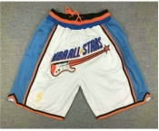 1997 NBA All-Star Shorts (White) JUST DON By Mitchell & Ness