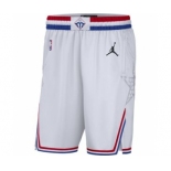 2019 NBA All-Star White Jordan Brand Swingman Shorts