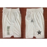 NBA White Jordan Swingman 2018 All Star Shorts