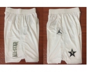 NBA White Jordan Swingman 2018 All Star Shorts