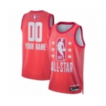 Men 2022 All Star Active Player Custom Maroon Basketball Jersey