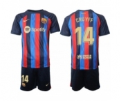 Barcelona Men #14 Soccer Jerseys 047