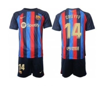 Barcelona Men #14 Soccer Jerseys 047