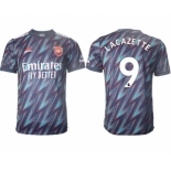 Arsenal F.C #9 Lacazette Away Soccer Jersey7