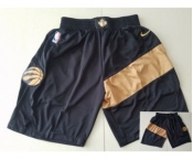 Men's Toronto Raptors Black Nike Swingman Shorts