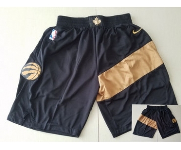 Men's Toronto Raptors Black Nike Swingman Shorts