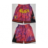 Men's Toronto Raptors Red Mitchell&Ness Shorts (Run Small)