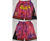 Men's Toronto Raptors Red Mitchell&Ness Shorts (Run Small)