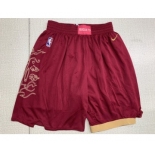 Raptors Red City Edition Nike Swingman Shorts