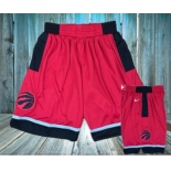 Toronto Raptors Red Nike Swingman Shorts