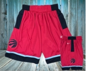 Toronto Raptors Red Nike Swingman Shorts