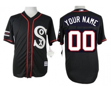 Youth Chicago White Sox Customized 2015 Black Jersey