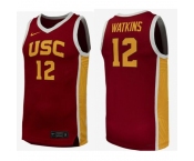 USC JuJu Watkins #12 Red Basketball Jersey