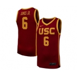 USC Trojans #6 JAMES JR. Red Jerseys