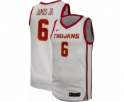 USC  Trojans #6 JAMES JR. White Jerseys