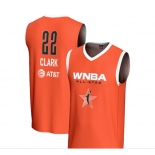 Caitlin Clark #22 Orange GameDay Greats Unisex 2024 WNBA All-Star Game Linghtweinght Replica jerseys