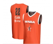 Caitlin Clark #22 Orange GameDay Greats Unisex 2024 WNBA All-Star Game Linghtweinght Replica jerseys